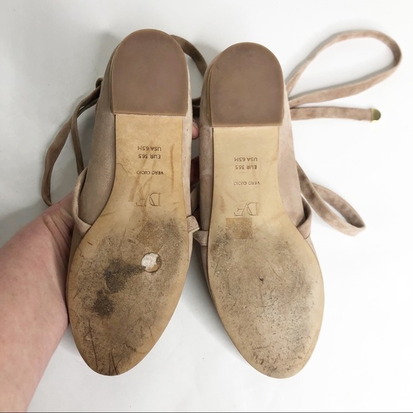 Diane Von Furstenberg Dakar Suede Flats - Picture 5 of 9